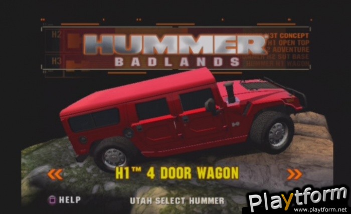 Hummer Badlands (PlayStation 2)