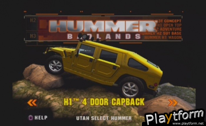 Hummer Badlands (PlayStation 2)