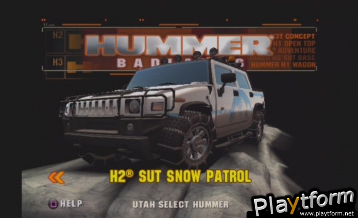 Hummer Badlands (PlayStation 2)