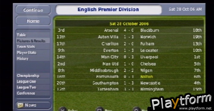 Football Manager Handheld (PSP)