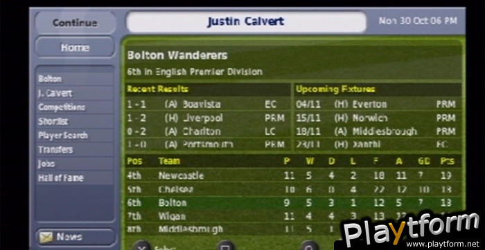 Football Manager Handheld (PSP)