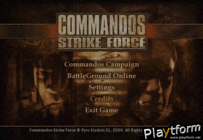 Commandos Strike Force (PC)