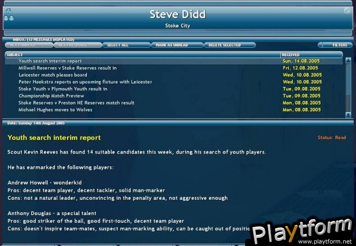 Championship Manager 2006/07 (PC)