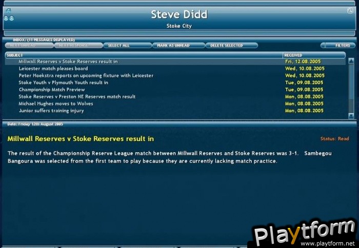 Championship Manager 2006/07 (PC)