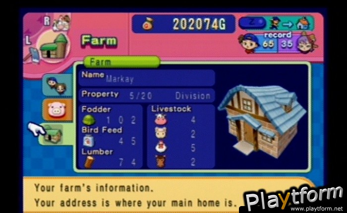 Harvest Moon: Magical Melody (GameCube)