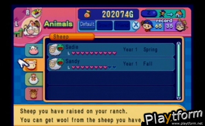 Harvest Moon: Magical Melody (GameCube)