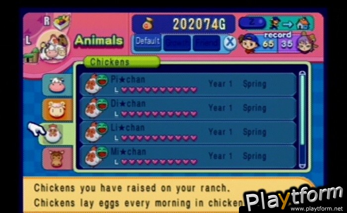 Harvest Moon: Magical Melody (GameCube)