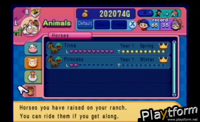 Harvest Moon: Magical Melody (GameCube)