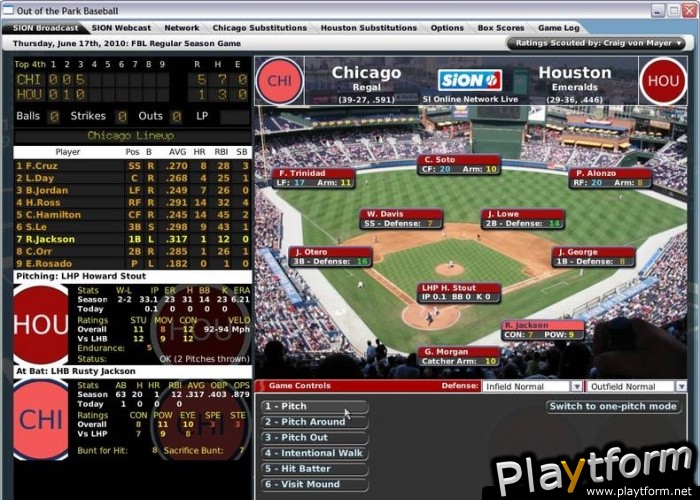 Out of the Park Baseball 2007 (PC)