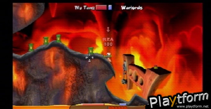 Worms: Open Warfare (PSP)