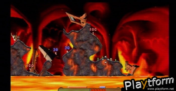 Worms: Open Warfare (PSP)