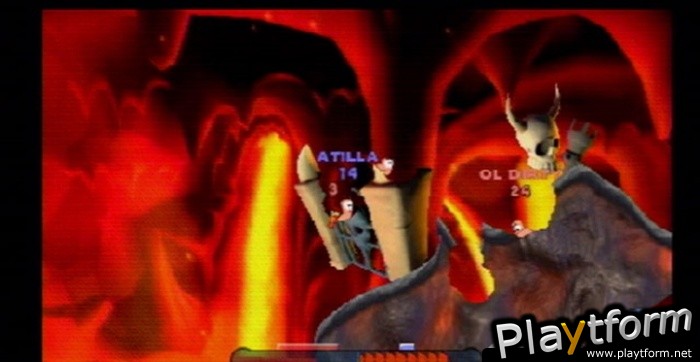 Worms: Open Warfare (PSP)