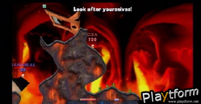 Worms: Open Warfare (PSP)