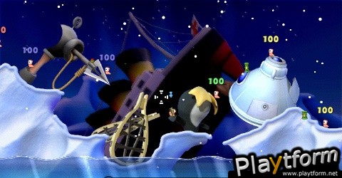 Worms: Open Warfare (PSP)