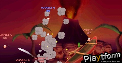 Worms: Open Warfare (PSP)
