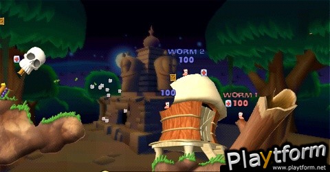 Worms: Open Warfare (PSP)
