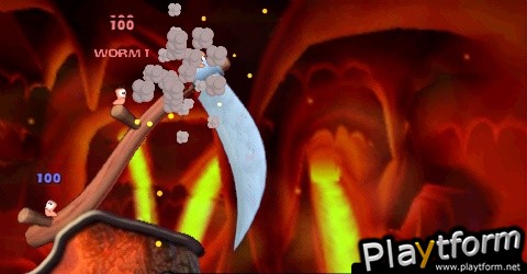Worms: Open Warfare (PSP)