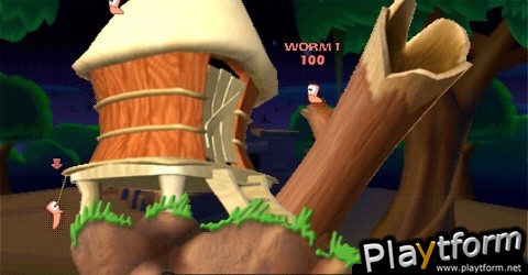 Worms: Open Warfare (PSP)
