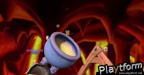 Worms: Open Warfare (PSP)