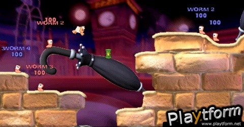 Worms: Open Warfare (PSP)