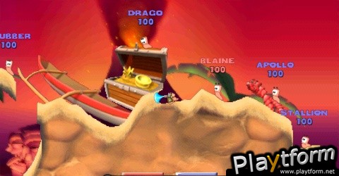 Worms: Open Warfare (PSP)