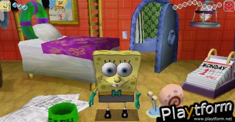 SpongeBob Squarepants: The Yellow Avenger (PSP)