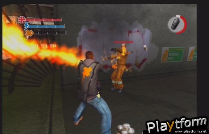 Marc Ecko's Getting Up: Contents Under Pressure (PlayStation 2)