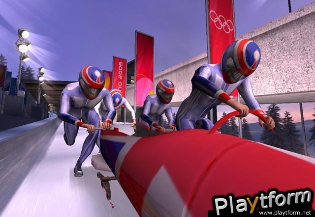 Torino 2006 - the Official Video Game of the XX Olympic Winter Games (PlayStation 2)