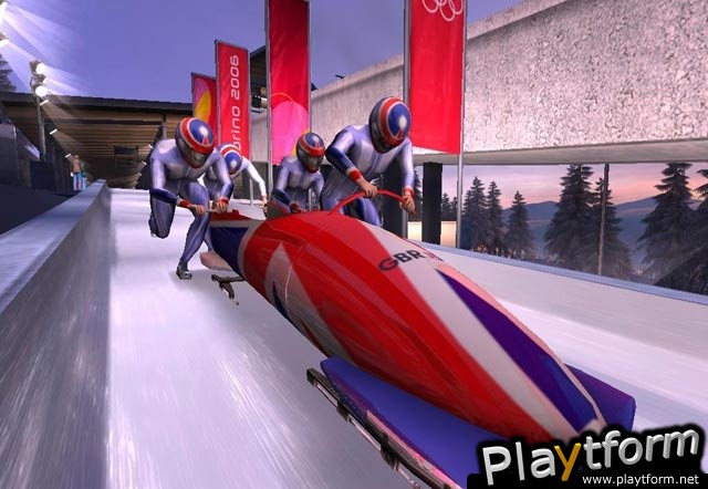 Torino 2006 - the Official Video Game of the XX Olympic Winter Games (PlayStation 2)