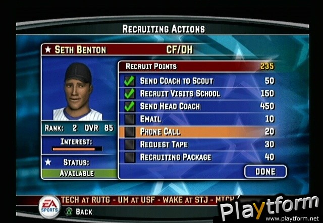 MVP 06 NCAA Baseball (PlayStation 2)