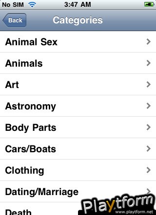 Drinking Trivia (iPhone/iPod)