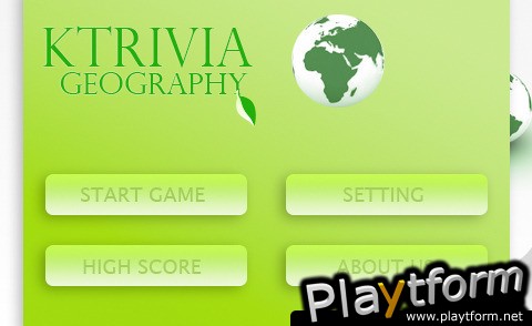 kTrivia Geography (iPhone/iPod)