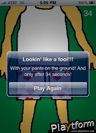 Pants On The Ground Fool (iPhone/iPod)