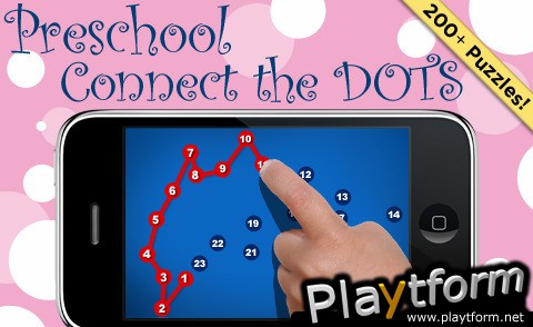 Preschool Connect the Dots Game to Learn Numbers and the Alphabet with 200+ Puzzles (iPhone/iPod)