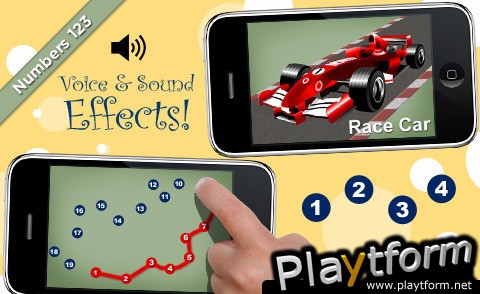 Preschool Connect the Dots Game to Learn Numbers and the Alphabet with 200+ Puzzles (iPhone/iPod)