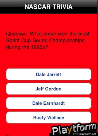 NASCAR Quiz101 (iPhone/iPod)
