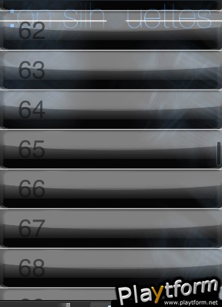 On Silhouettes (iPhone/iPod)