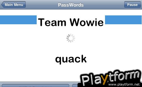 Pass the Words (iPhone/iPod)