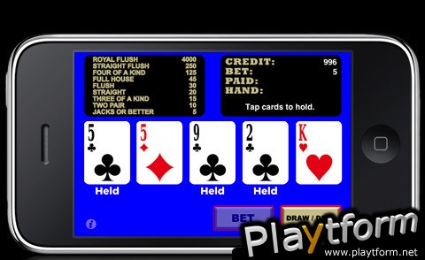 Video Poker Professional (iPhone/iPod)