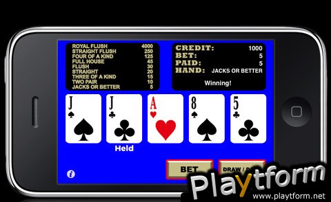 Video Poker Professional (iPhone/iPod)
