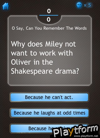 Hannah Trivia (iPhone/iPod)