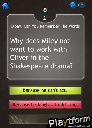 Hannah Trivia (iPhone/iPod)