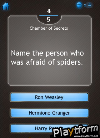 HP Trivia Quiz (iPhone/iPod)