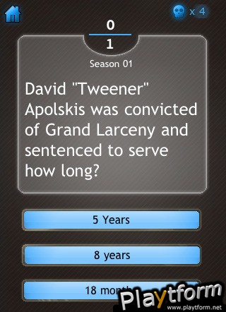 Prison Trivia (iPhone/iPod)