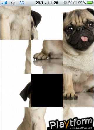 Pug Slide Puzzle (iPhone/iPod)