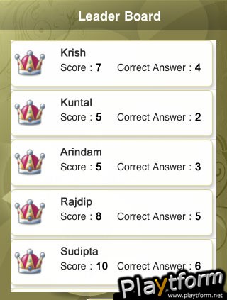 Ultimate Trivia (iPhone/iPod)