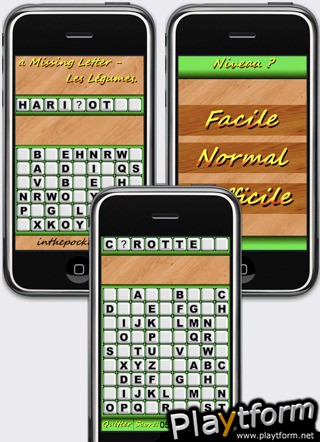 a Missing Letter - Les LГ©gumes ! (iPhone/iPod)