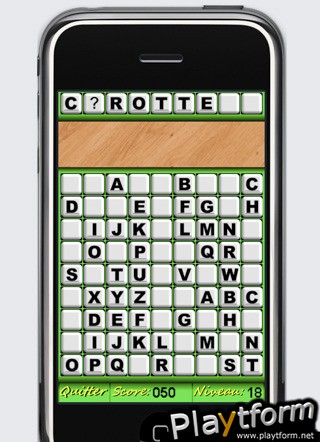 a Missing Letter - Les LГ©gumes ! (iPhone/iPod)