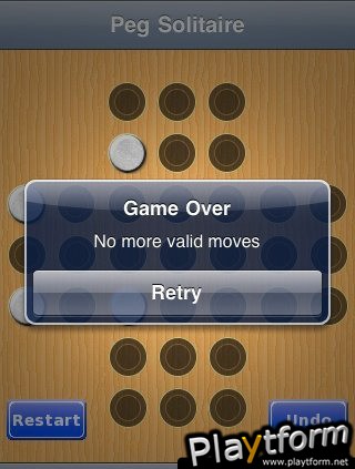 Classic Peg Solitaire (iPhone/iPod)