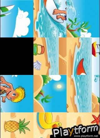 Surfer Slide Puzzle (iPhone/iPod)